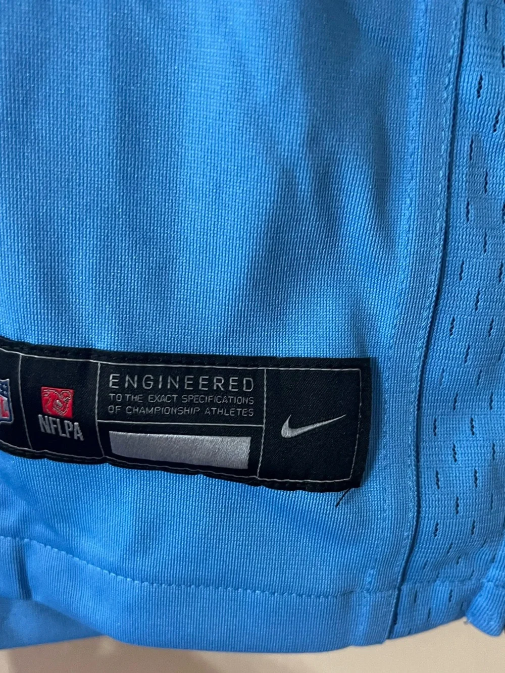Nike Tennessee Titans Calvin Ridley #0 Light Blue Game Jersey